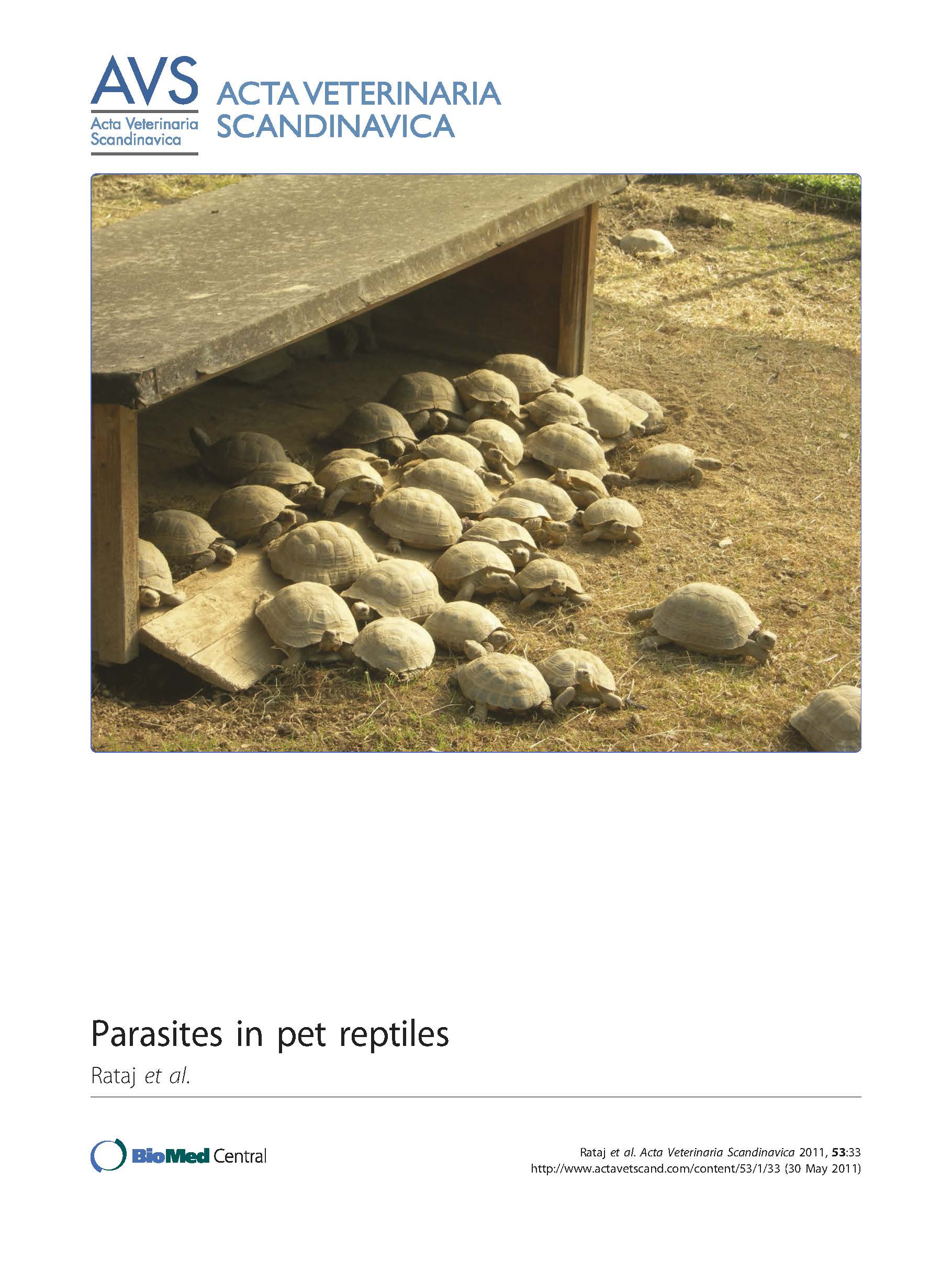 Parasites in Pet Reptiles