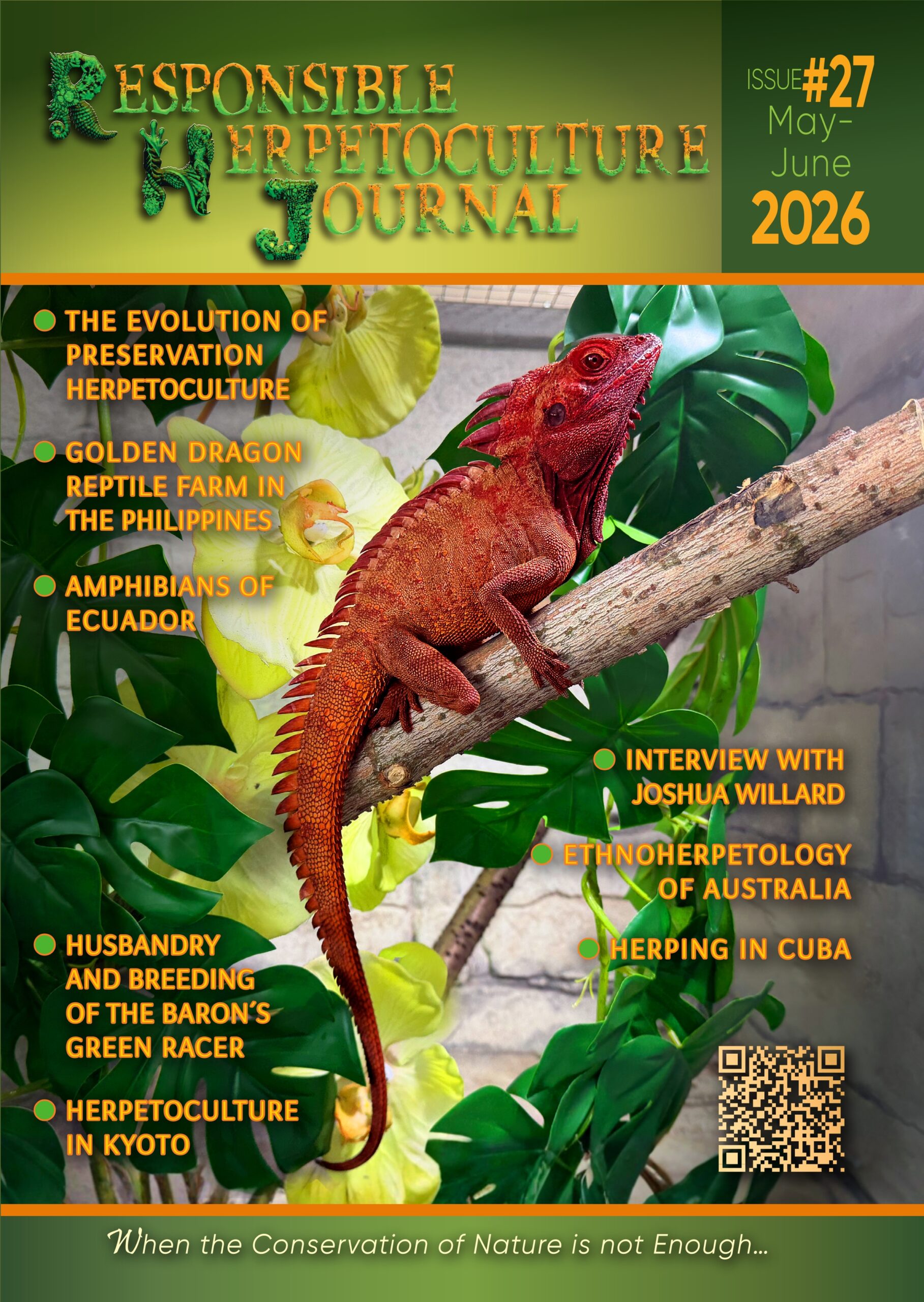 RH Journal #27 (May-June 2026). Contents